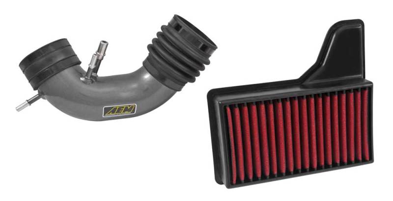 Ford Mustang Performance Air Intake - AEM Induction - AEM 22-687C - Gunmetal Gray - `15-`17